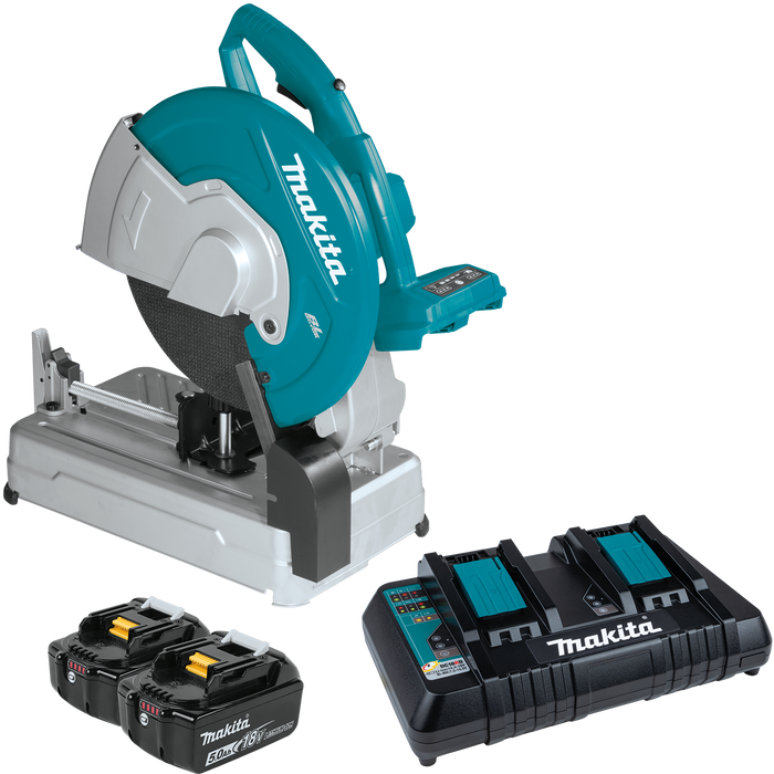 Makita (XWL01PT) 36V (18V X2) LXT® Brushless 14" Cut-Off Saw Kit (5.0Ah)