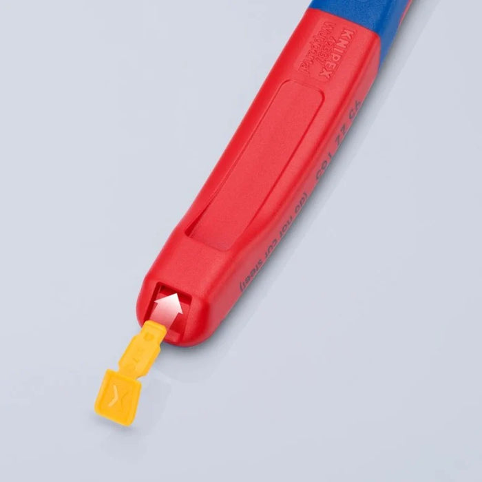 KNIPEX (00 61 10 01 SBA) 10 Pc KNIPEXTEND ColorCode Clips (Red, Blue, Yellow, Light Gray, Magenta)