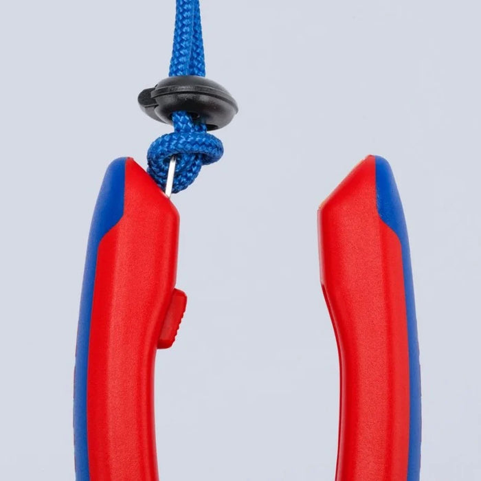 KNIPEX (00 62 10 TR SBA) 10 Pc KNIPEXTEND TetheredTool Clips, Red