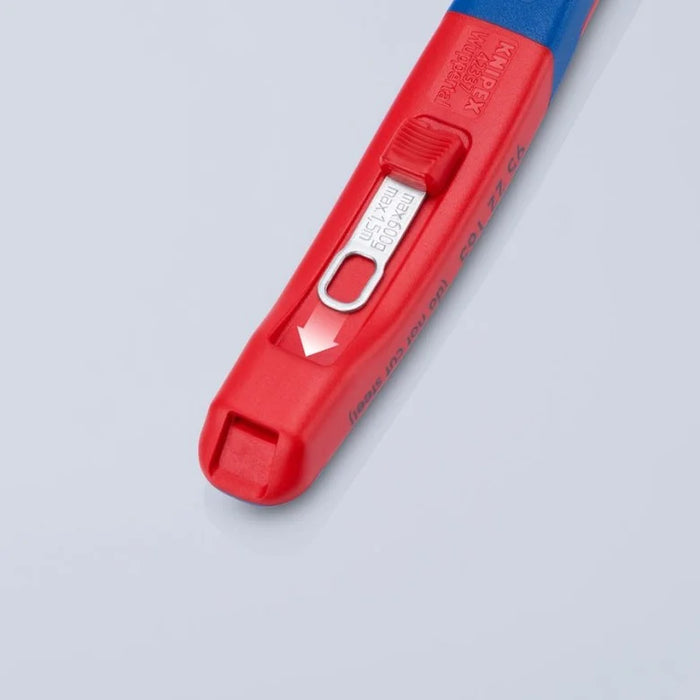 KNIPEX (00 63 06TCR SBA) 6 Pc KNIPEXTEND ColorCoded and TetheredTool Clips, Red