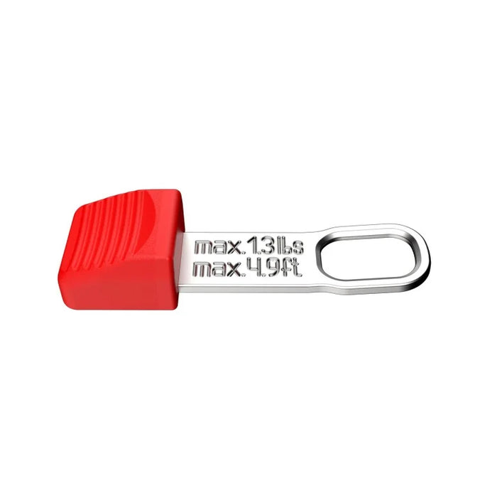 KNIPEX (00 62 10 TR SBA) 10 Pc KNIPEXTEND TetheredTool Clips, Red