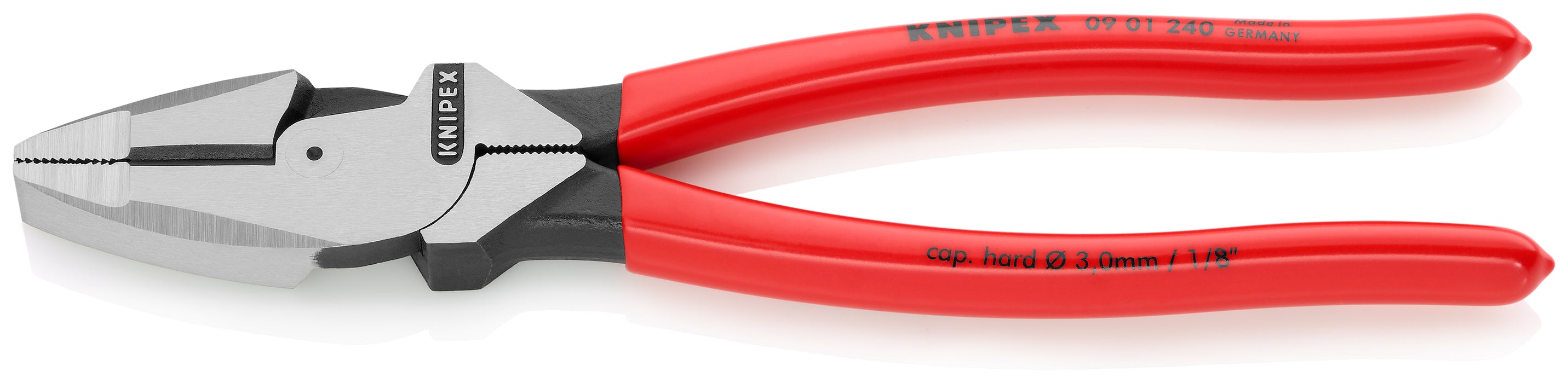 KNIPEX 9 1/2" High Leverage Lineman's Pliers New England Head