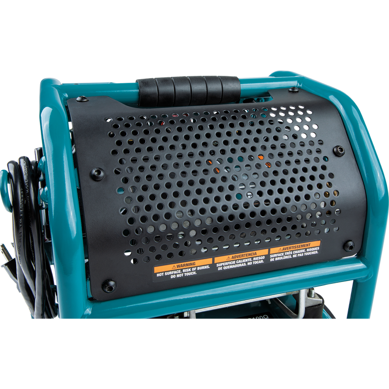 Makita (MAC100Q-R) Quiet Series 1/2 HP, 1 Gal Compact, Oil‑Free, Electric Air Compressor (Factory Reconditioned)