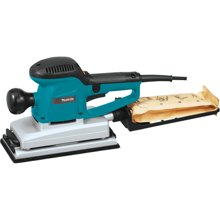 Makita (BO4900V-R-1) 1/2 Sheet Finishing Sander, 2.9 AMP, 4,000-10,000 OPM, var. spd. (Factory Reconditioned)