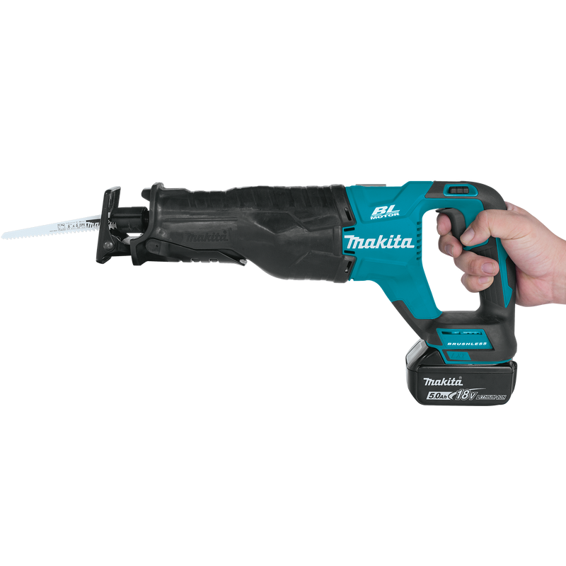Kit de sierra circular sin escobillas Makita (XRJ05T) LXT® (5.0Ah) 