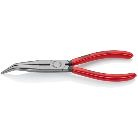 KNIPEX (26 21 200) Long Nose 40° Angled Pliers with Cutter