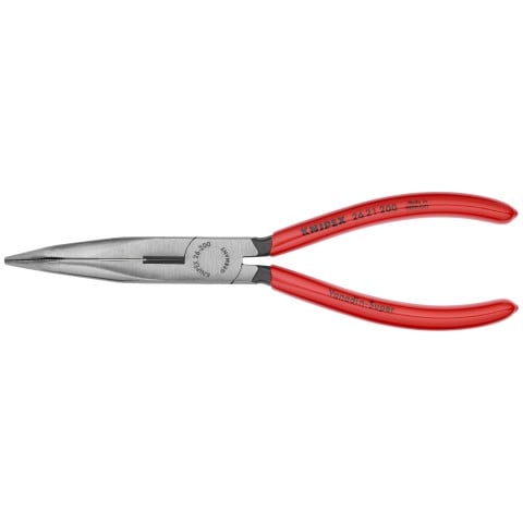 KNIPEX (26 21 200) Long Nose 40° Angled Pliers with Cutter