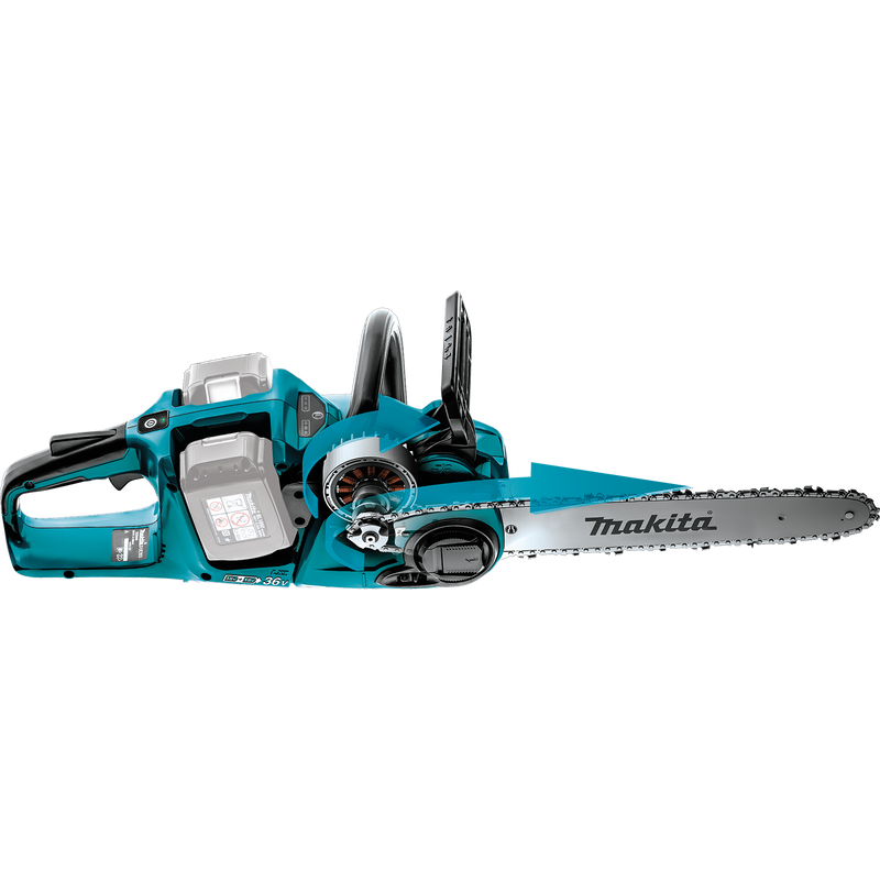 Sierra de cadena Makita (XCU07Z) 36V (X2) LXT® sin escobillas de 14" (solo herramienta) 