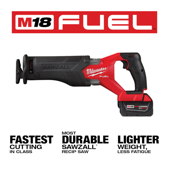 Milwaukee (3697-25) M18 FUEL™ 5-Tool Combo Kit