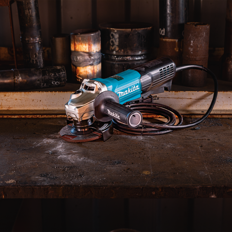 Makita (GA4595) 4‑1/2" SJS™II High‑Power Angle Grinder, Paddle Switch