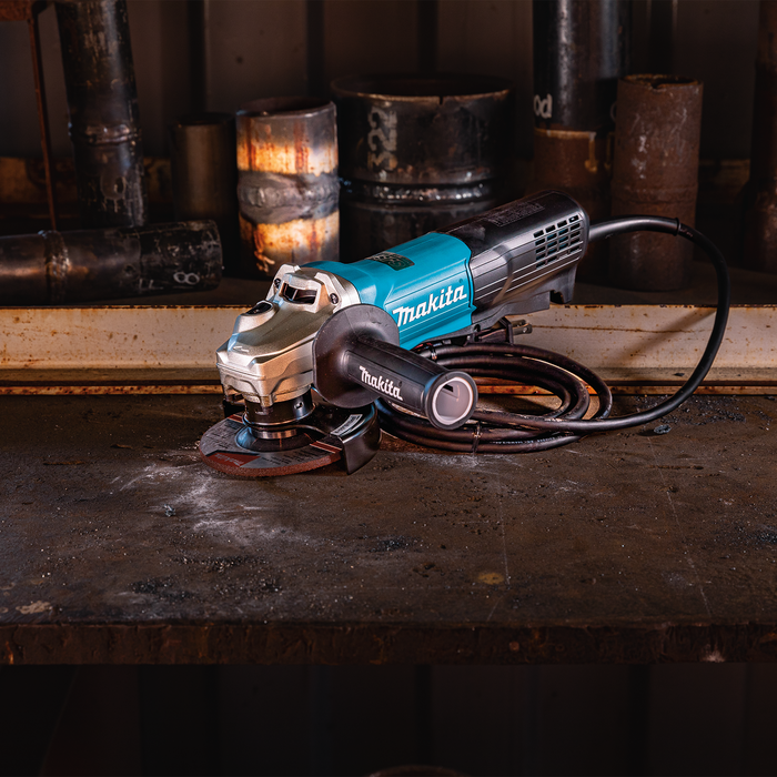 Makita (GA4595) 4‑1/2" SJS™II High‑Power Angle Grinder, Paddle Switch