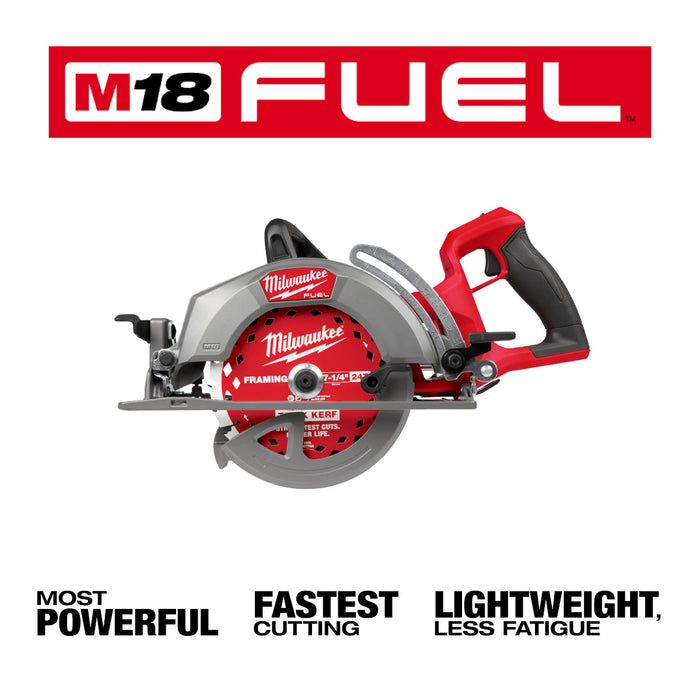 Milwaukee (2930-20) M18 FUEL™ 7-1/4" Rear Handle Circular Saw
