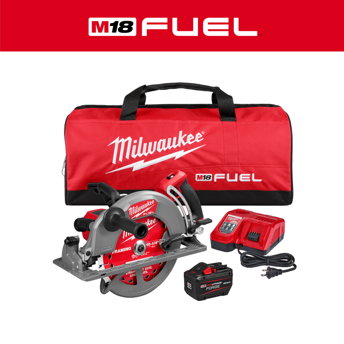 Milwaukee (3026-21HD) M18 FUEL™ 10-1/4" Rear Handle Circular Saw Kit