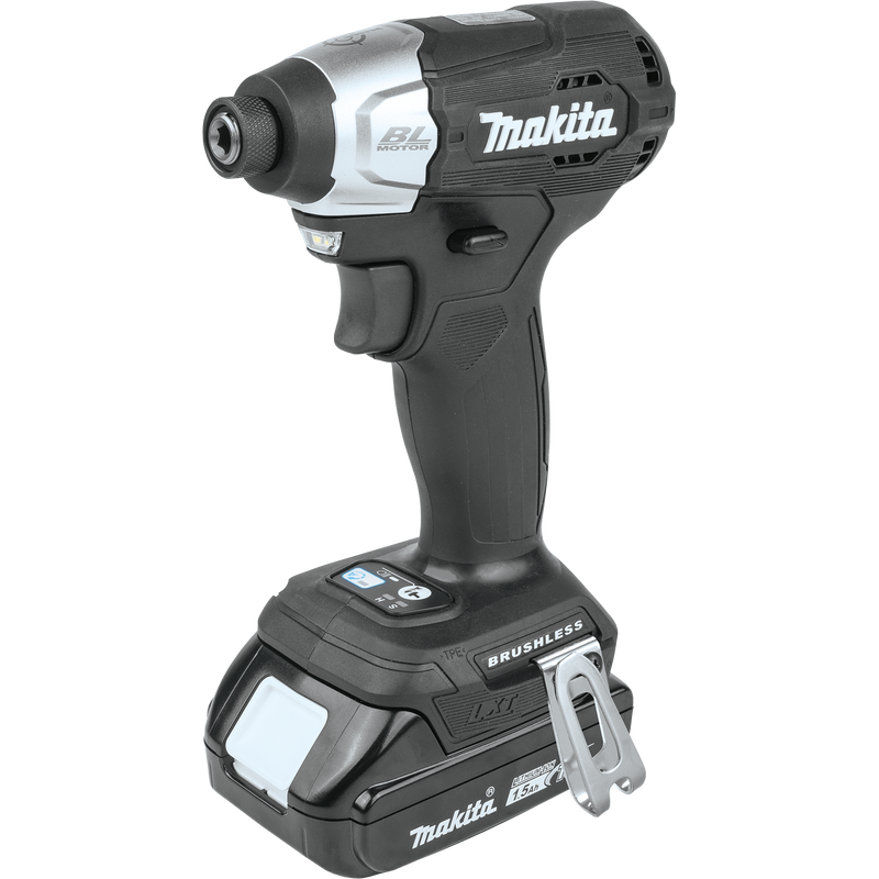 Makita (XDT18SY1B) 18V LXT® Sub‑Compact Brushless Impact Driver Kit (1.5Ah)
