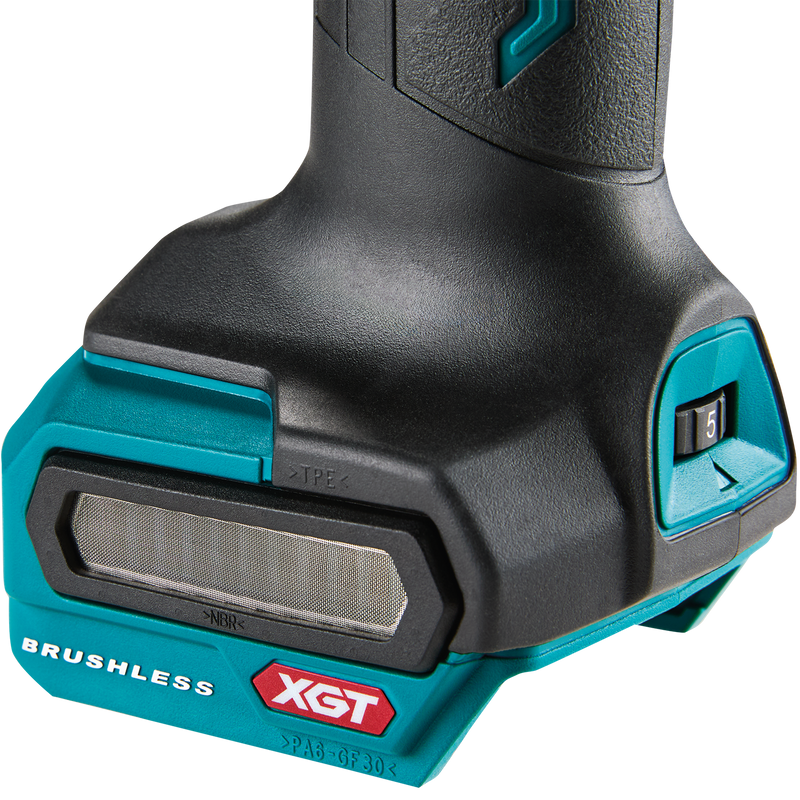 Makita (GDG01Z) 40V max XGT® Brushless 1/4" Slide Switch Die Grinder, Variable Speed, with Electric Brake (Tool Only)