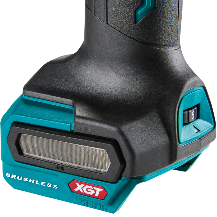 Makita (GDG01Z) 40V max XGT® Brushless 1/4" Slide Switch Die Grinder, Variable Speed, with Electric Brake (Tool Only)