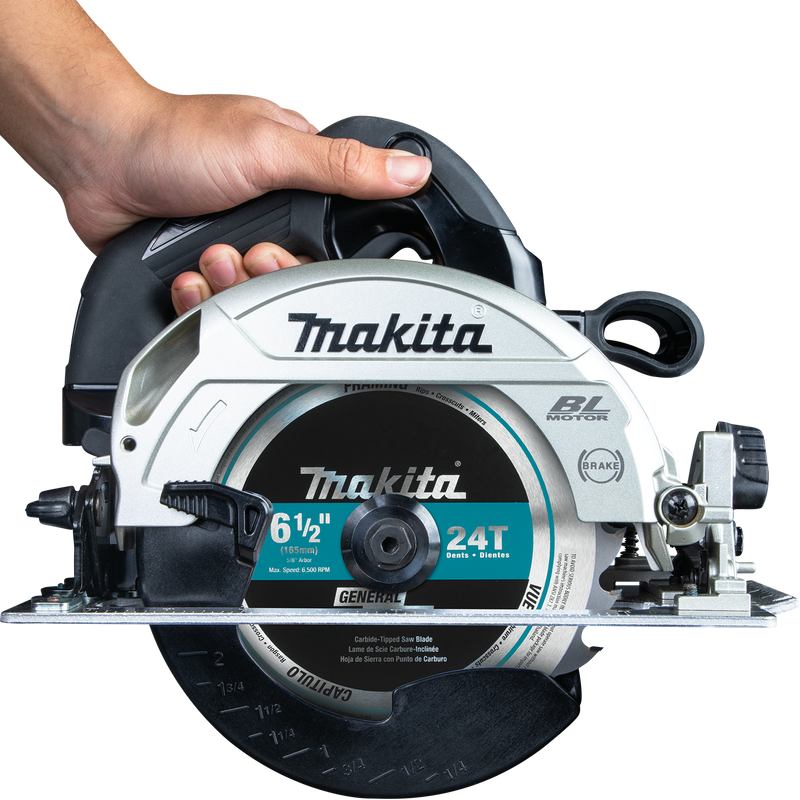 Sierra circular subcompacta de 6-1/2” sin escobillas Makita (XSH04ZB) LXT® (solo herramienta) 