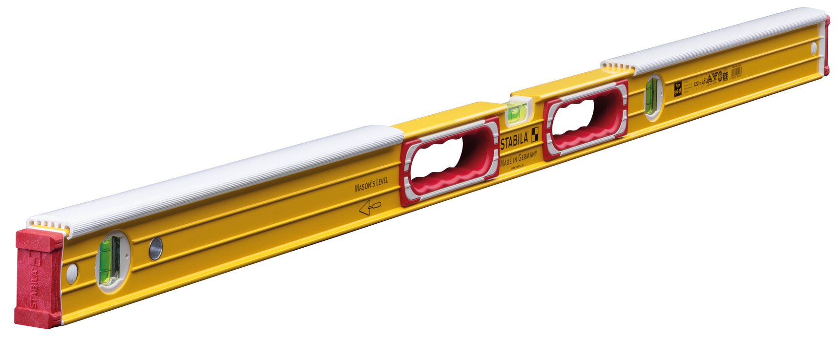 Stabila (36448) 48” MASONS LEVEL TYPE 196-2 K W/ SHIELD