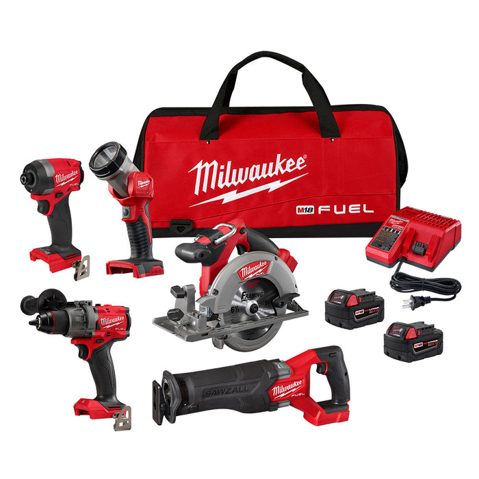 Milwaukee (3697-25) M18 FUEL™ 5-Tool Combo Kit