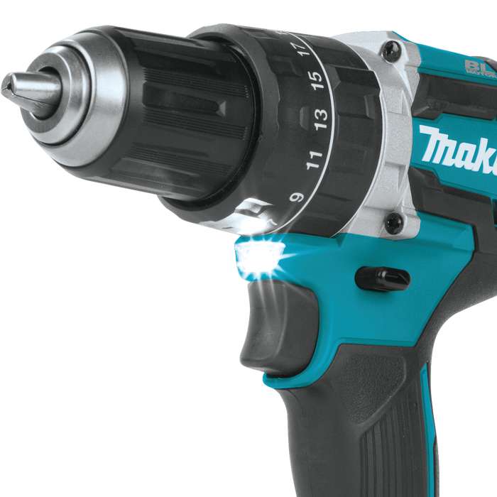 Makita (XPH12Z) LXT® Taladro-destornillador de martillo compacto sin escobillas de 1/2" (solo herramienta) 