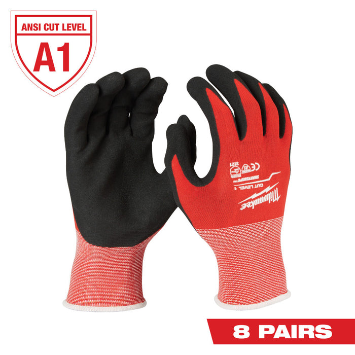 Milwaukee (48-22-8903) Cut Level 1 Nitrile Dipped Gloves - XL