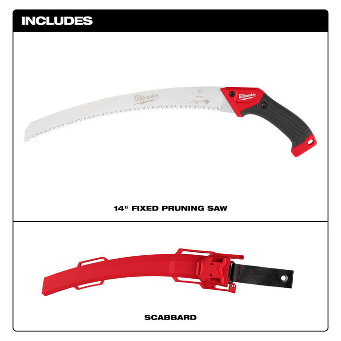 Milwaukee (48-22-9372) 14" Fixed Pruning Saw