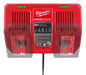 Milwaukee 48-59-1802 M18 Dual Bay Simultaneous Rapid Charger