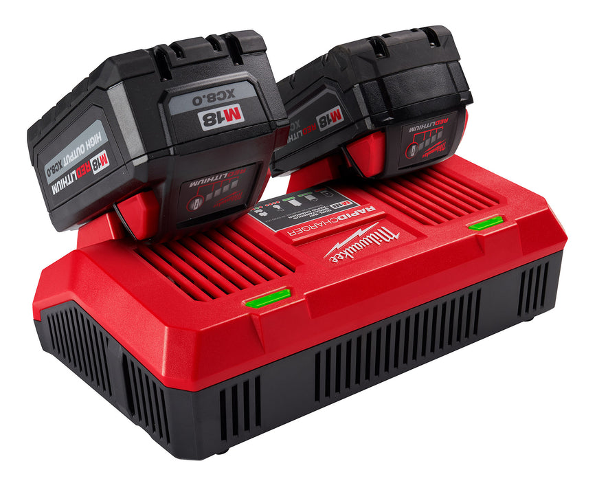 Milwaukee 48-59-1802 M18 Dual Bay Simultaneous Rapid Charger