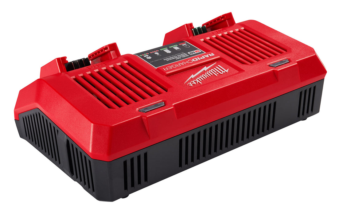 Milwaukee 48-59-1802 M18 Dual Bay Simultaneous Rapid Charger
