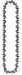 Milwaukee 49-16-2750 8" 3/8" Low Profile Saw Chain