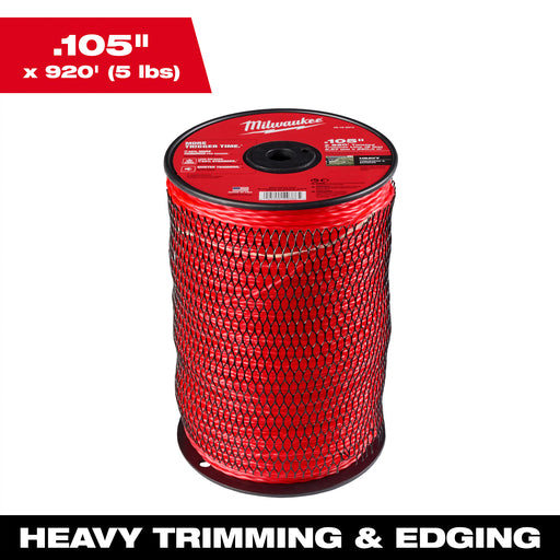 Milwaukee 49-16-2814 Milwaukee® .105" x 920' (5 lbs.) Twisted Trimmer Line