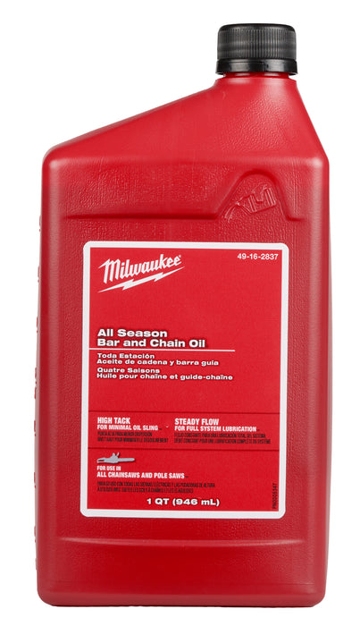 Milwaukee 49-16-2837 1 Quart All Season Bar and Chain Oil
