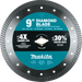 Makita (E-02559) 9" Diamond Blade, Turbo, General Purpose