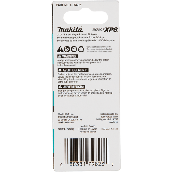Makita (T-05402) Impact XPS® 2‑3/8" Magnetic Insert Bit Holder