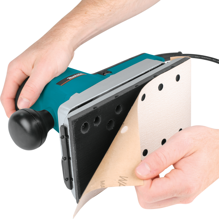 Makita (BO4900V-R-1) 1/2 Sheet Finishing Sander, 2.9 AMP, 4,000-10,000 OPM, var. spd. (Factory Reconditioned)