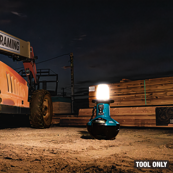 Makita (ML010G) 40V max XGT® / 18V LXT® Upright L.E.D. Area Light (Light Only)