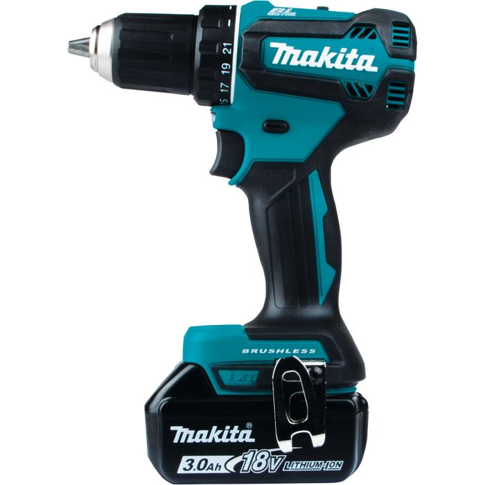Makita (XFD131) 18V LXT® Brushless 1/2" Driver‑Drill Kit (3.0Ah)