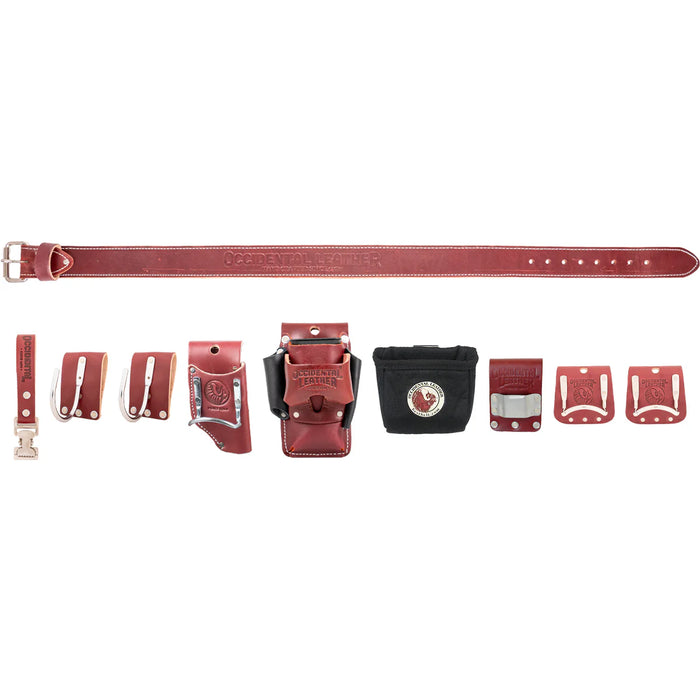 Occidental Leather Complete Concrete Tool Belt Setup