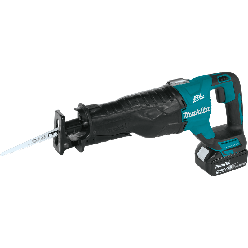 Kit de sierra circular sin escobillas Makita (XRJ05T) LXT® (5.0Ah) 