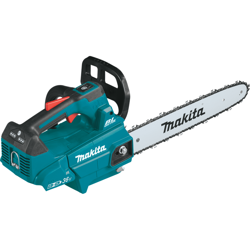 Makita (XCU09Z) Sierra de cadena con mango superior LXT® de 36 V (X2) sin escobillas de 16", (solo herramienta) 