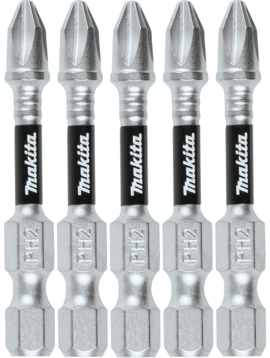 Makita (E-00913) Impact XPS® #2 Phillips 2" Power Bit, 5/pk