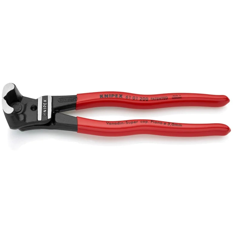 KNIPEX (61 01 200) High Leverage Bolt End Cutting Nippers