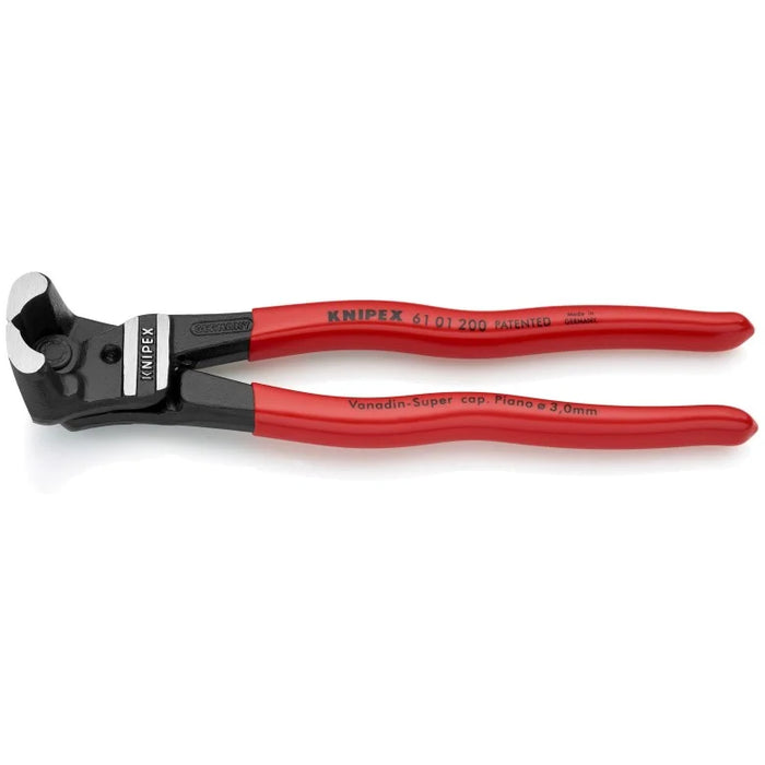KNIPEX (61 01 200) High Leverage Bolt End Cutting Nippers