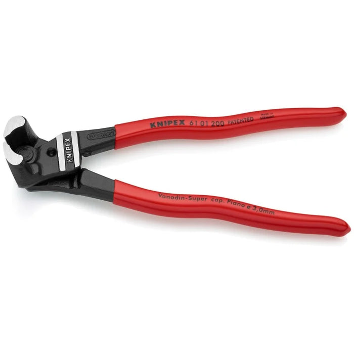 KNIPEX (61 01 200) High Leverage Bolt End Cutting Nippers