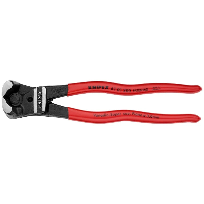 KNIPEX (61 01 200) High Leverage Bolt End Cutting Nippers
