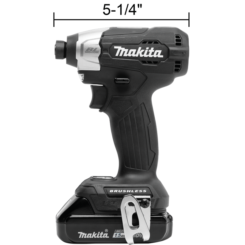 Makita (XDT18SY1B) 18V LXT® Sub‑Compact Brushless Impact Driver Kit (1.5Ah)