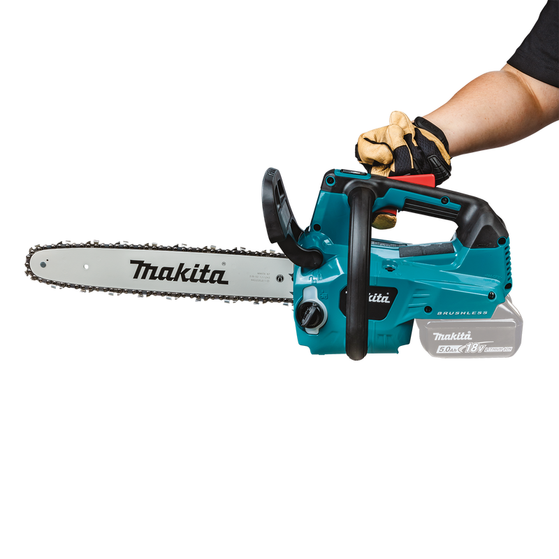 Makita (XCU09Z) Sierra de cadena con mango superior LXT® de 36 V (X2) sin escobillas de 16", (solo herramienta) 
