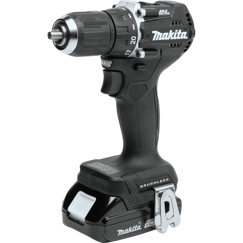 Makita (XFD15SY1B) 18V LXT® Sub‑Compact Brushless 1/2" Driver‑Drill Kit (1.5Ah)