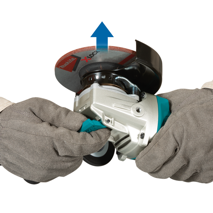 Makita (XAG25Z-R) 18V LXT® Brushless 4‑1/2” / 5" X‑LOCK Angle Grinder, with AFT® (Tool Only) (Factory Reconditioned)