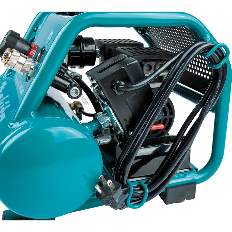 Makita (MAC100Q-R) Quiet Series 1/2 HP, 1 Gal Compact, Oil‑Free, Electric Air Compressor (Factory Reconditioned)